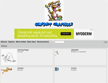 Tablet Screenshot of clipart-graphics.net